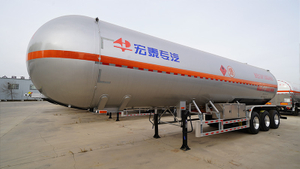 ហ្គាស LPG Liquefied Petroleum Gas Semi-trailer